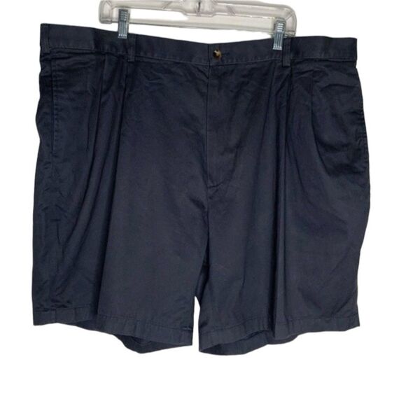 Jos A Bank Navy Blue Travelers Cotton Shorts 4 Pockets New With Tags 46 - Picture 1 of 5